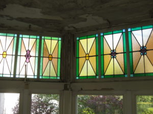 restauratie glas in lood glaslicht
